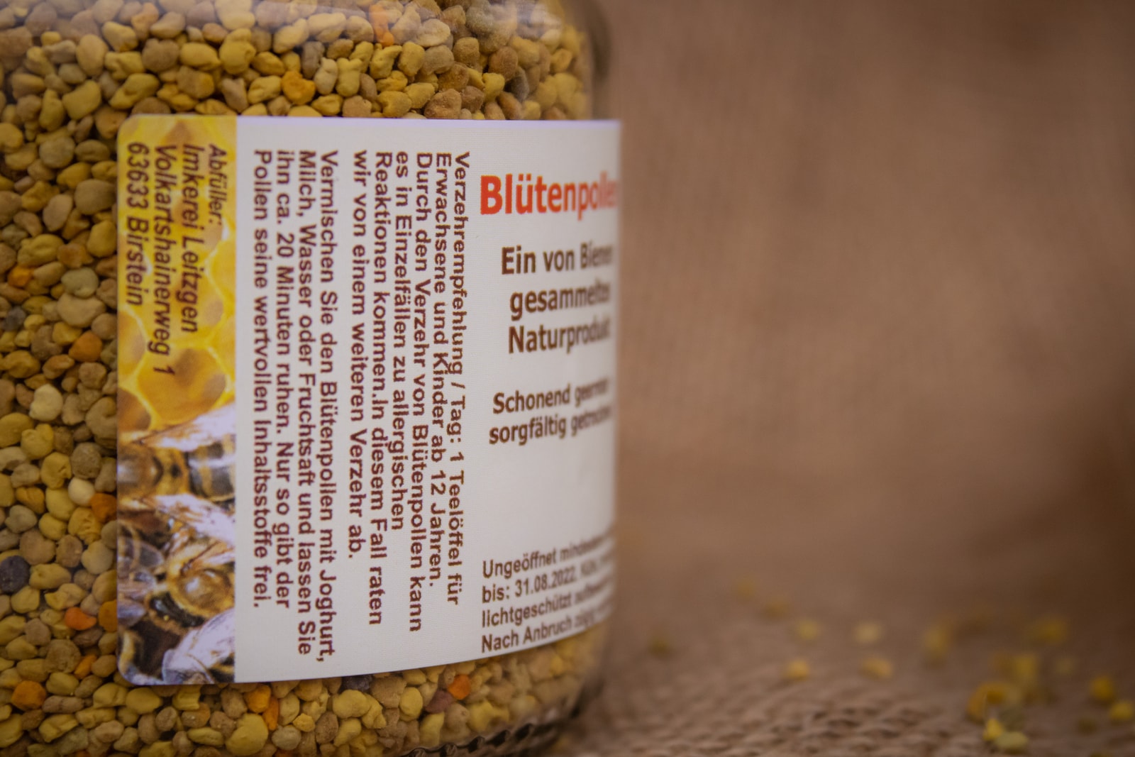 Deutscher Blütenpollen 125g – Bild 8