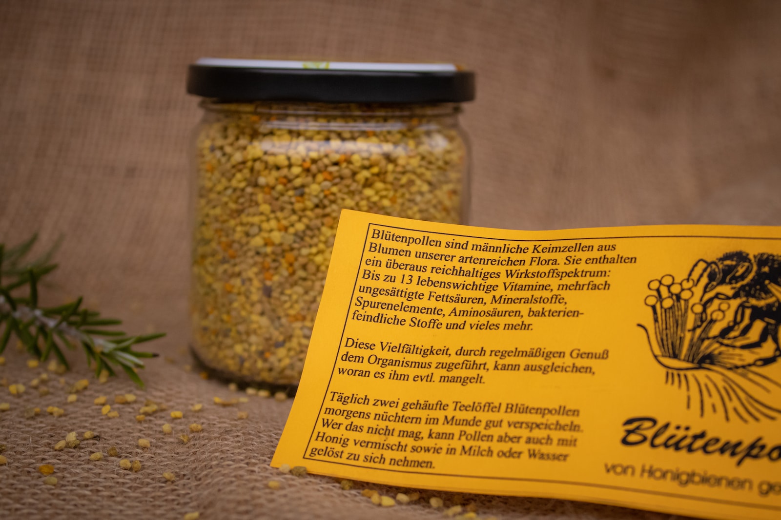 Deutscher Blütenpollen 125g – Bild 5